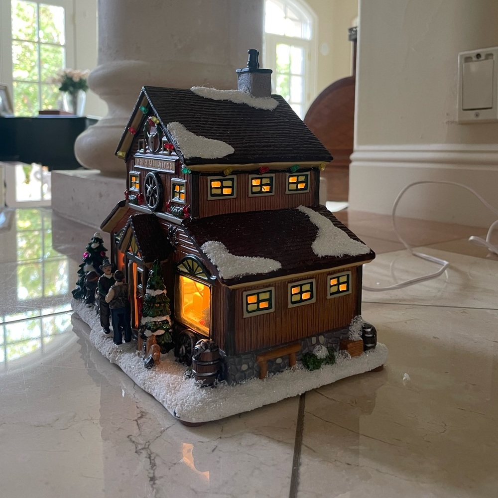 St. Nicholas Square Home on the Range Christmas Collectible RETIRED 2006
